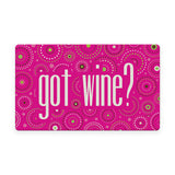 Dot Wine- Pink Door Mat image 1