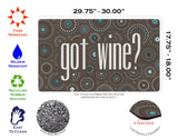 Dot Wine- Taupe Door Mat image 3