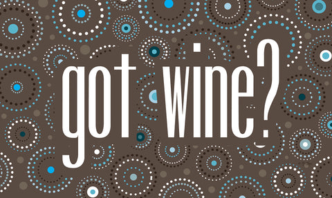 Dot Wine- Taupe Door Mat image 1