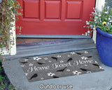 Home Tweet Home- Gray Door Mat image 4