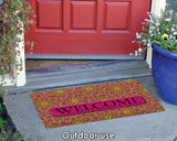 Fuchsia Welcome Door Mat image 4