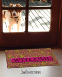 Fuchsia Welcome Door Mat image 5