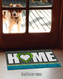 Heart of the Home- Green Door Mat image 5