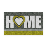 Heart of the Home- Gold Door Mat image 1