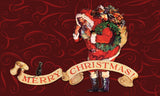 Santa And Christmas Mouse Door Mat image 2