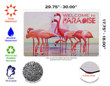 Flamingo Paradise Door Mat image 3