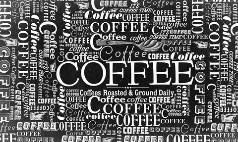 Coffee Collage Door Mat image 1