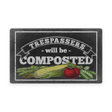 Compost Trespassers Door Mat image 1