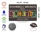 Ding Dong Doorbell Door Mat image 3