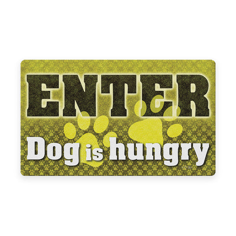 Feed the Dog Door Mat image 1