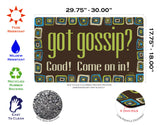 Got Gossip? Door Mat image 3
