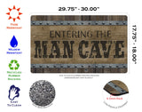 Man Cave Brown Door Mat image 3