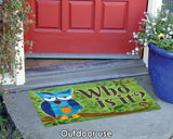 Punny Owl Door Mat image 4