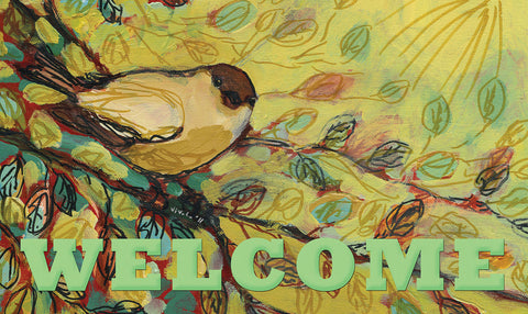Warbler Welcome Door Mat image 1