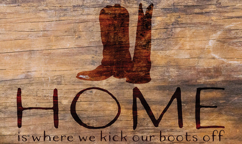 Kick Your Boots Off Door Mat image 1
