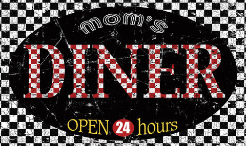 Mom's Diner Door Mat image 1