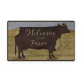Welcome To The Farm Door Mat image 1