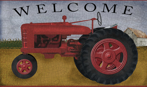 Tractor Welcome Door Mat image 1