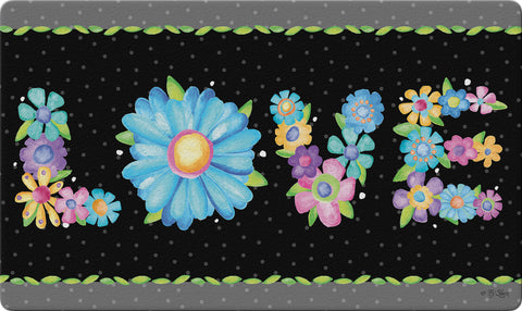Flower Love Door Mat image 1