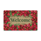 Poinsettia Welcome Door Mat image 1