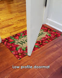 Poinsettia Welcome Door Mat image 6