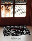 She Shed Welcome Door Mat image 5