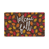 Welcome Fall Leaves Door Mat image 1