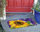 Painted Sunflowers Door Mat image 4