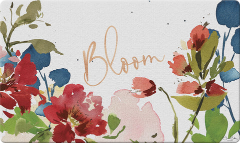 Floral Blooms Door Mat image 1