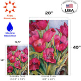 Red Tulips Flag image 6