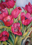 Red Tulips Flag image 2