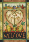 Welcome Heart Flag image 2