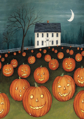 Pumpkin Hollow House Flag image 1