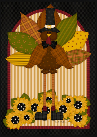 Quilted Turkey Flag image 1