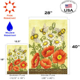 Bees & Wildflowers Flag image 6