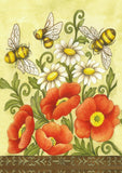 Bees & Wildflowers Flag image 2