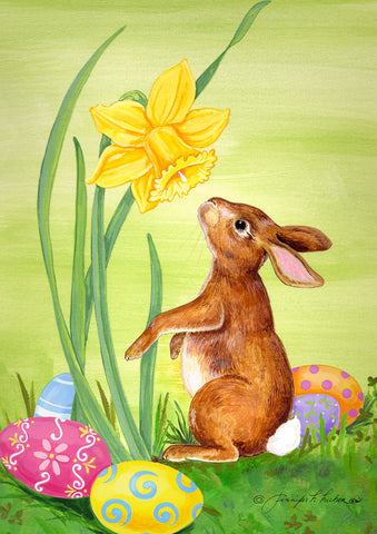 Bunny Daffodil Flag image 1