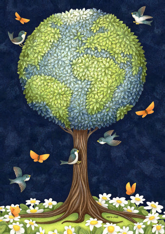 Earth Tree Flag image 1
