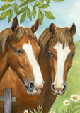 Twin Horses Flag image 2