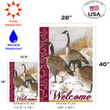 Welcome Geese Flag image 6