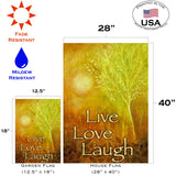 Live, Love, Laugh Flag image 6