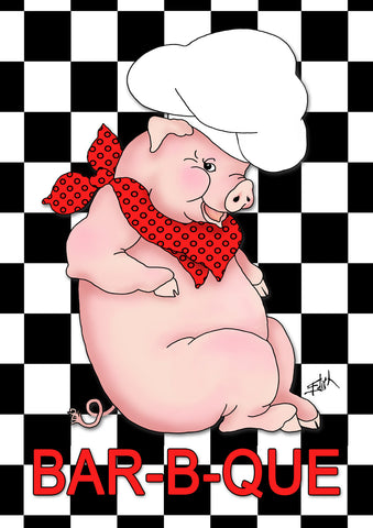 BBQ Pig Flag image 1
