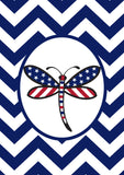 Patriotic Dragonfly- Blue Flag image 2