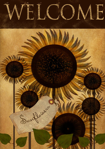 Folk Sunflower Flag image 1