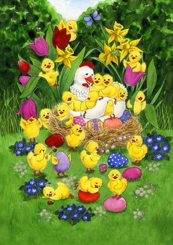 Easter Chicks Flag image 1