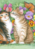 Kissing Kitties Flag image 2