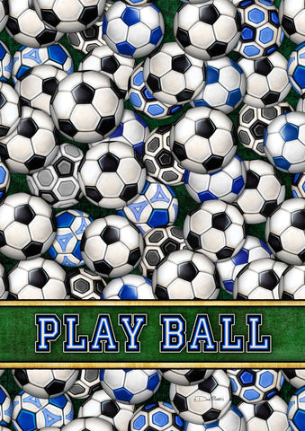 Soccer Balls Flag image 1