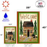Cabin Welcome Flag image 6