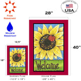 Sunflower Lady Flag image 6