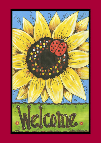 Sunflower Lady Flag image 1